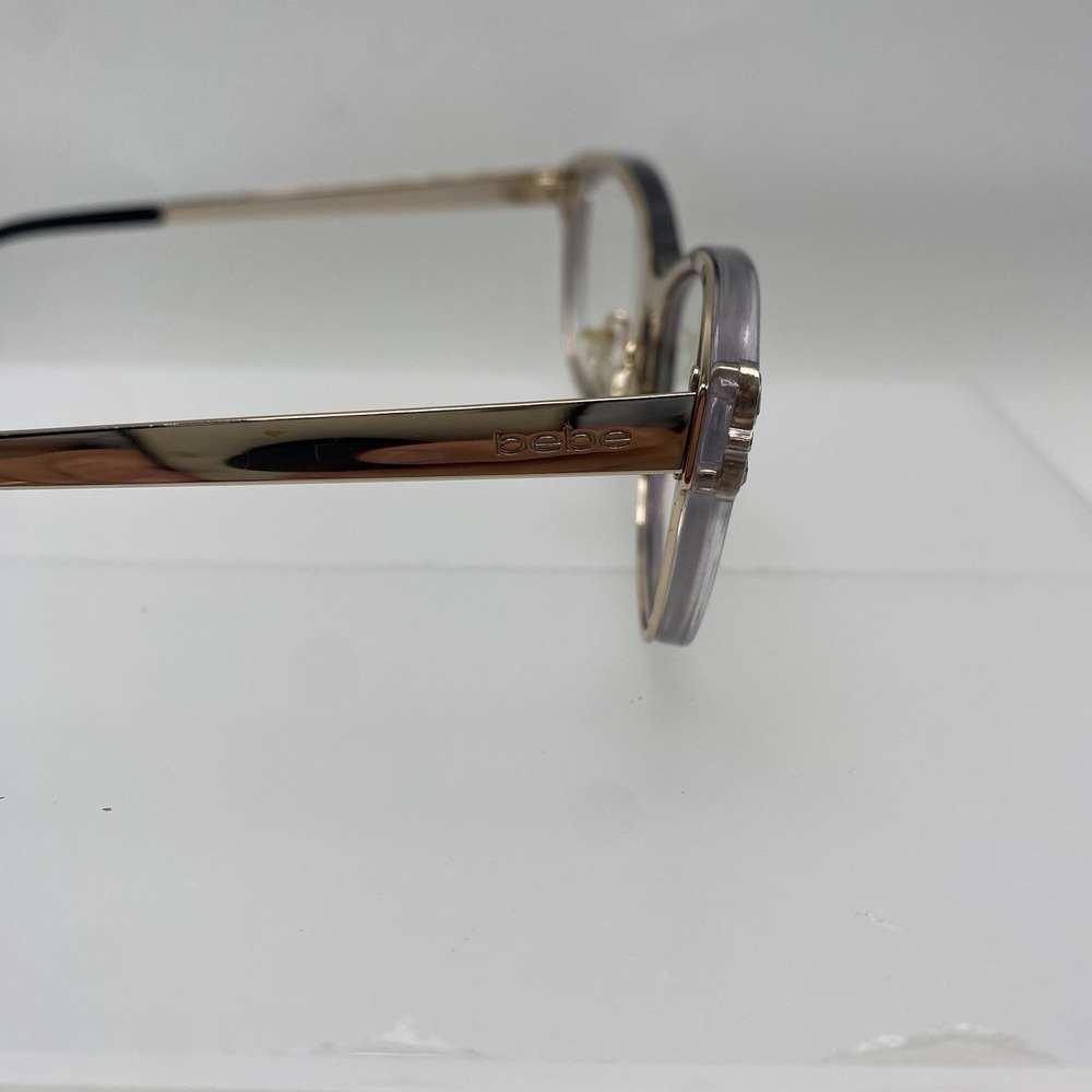Bebe Eyeglasses Women FRAME ONLY BB5168 Cat Eye 53-17-140 Jet Gradient 536 - Picture 2 of 16